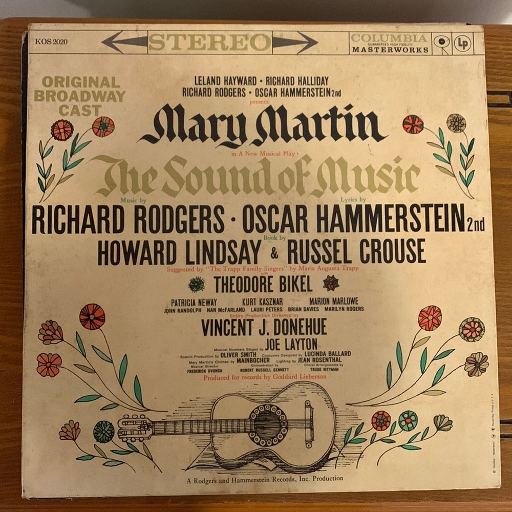 Sound of Music original broadway cast